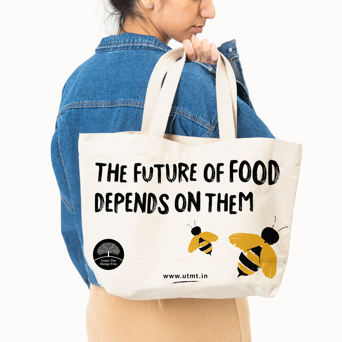 100% Natural Canvas Cotton Tote Bag – UTMT