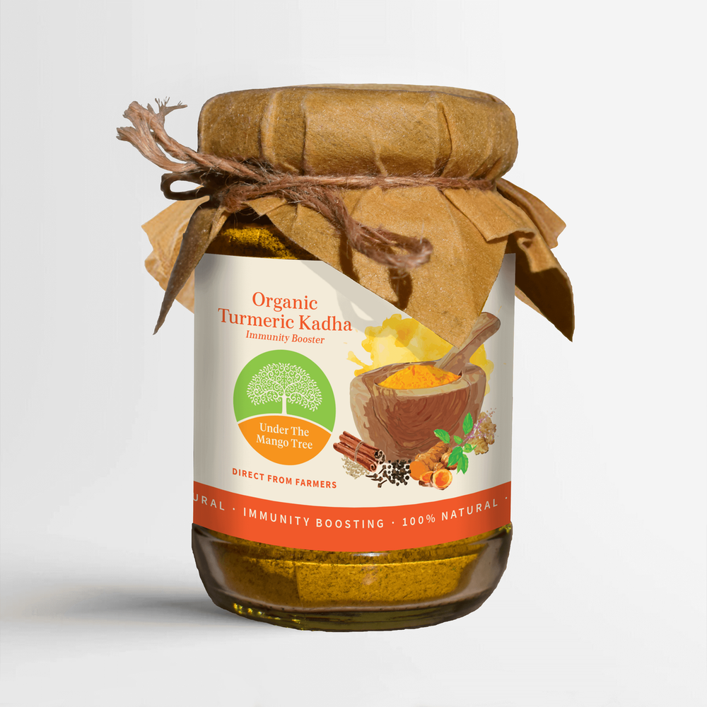 Turmeric Kadha + Tulsi Honey (The Immunity Combo)